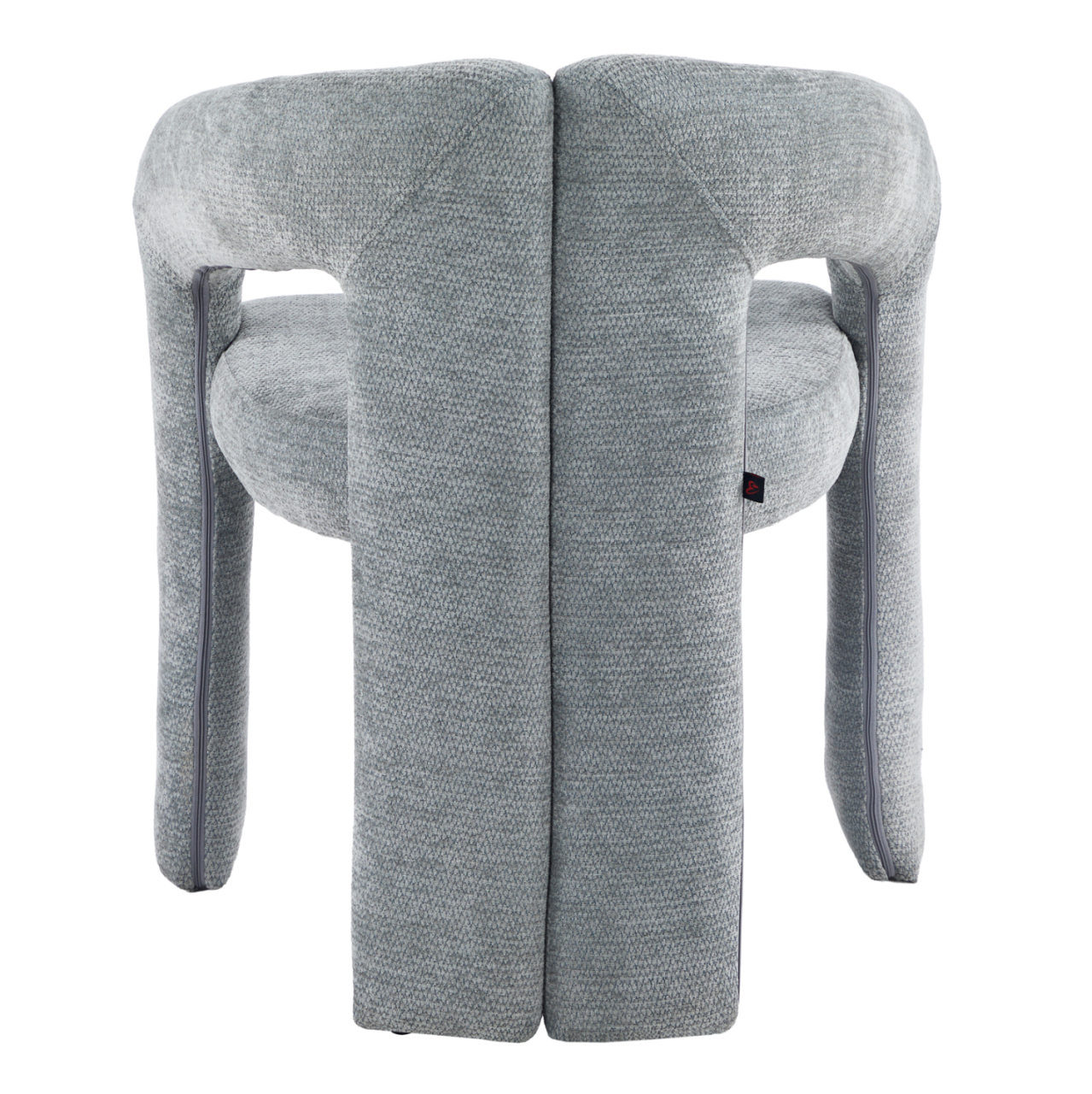 DINING CHAIR NEZA HM18362.01 LIGHT GREY LINEN FABRIC 64x50x76.5Hcm. [6]