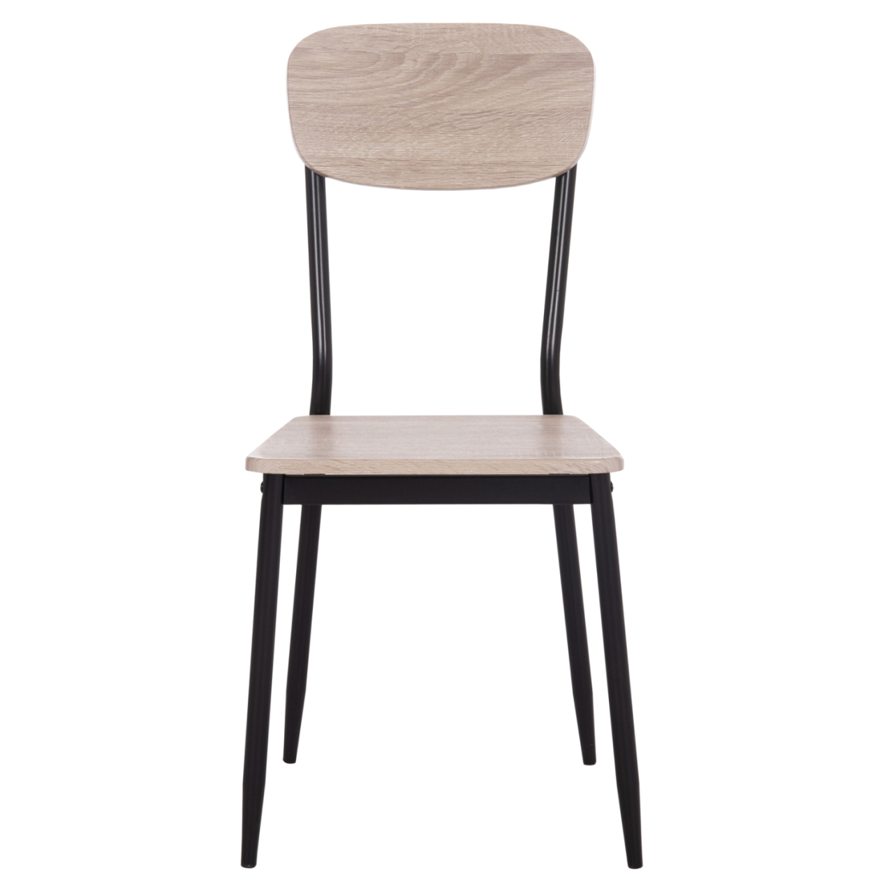Dining chair PAGET HM8373.01 sonama with black legs 40x49x87.5H cm [3]