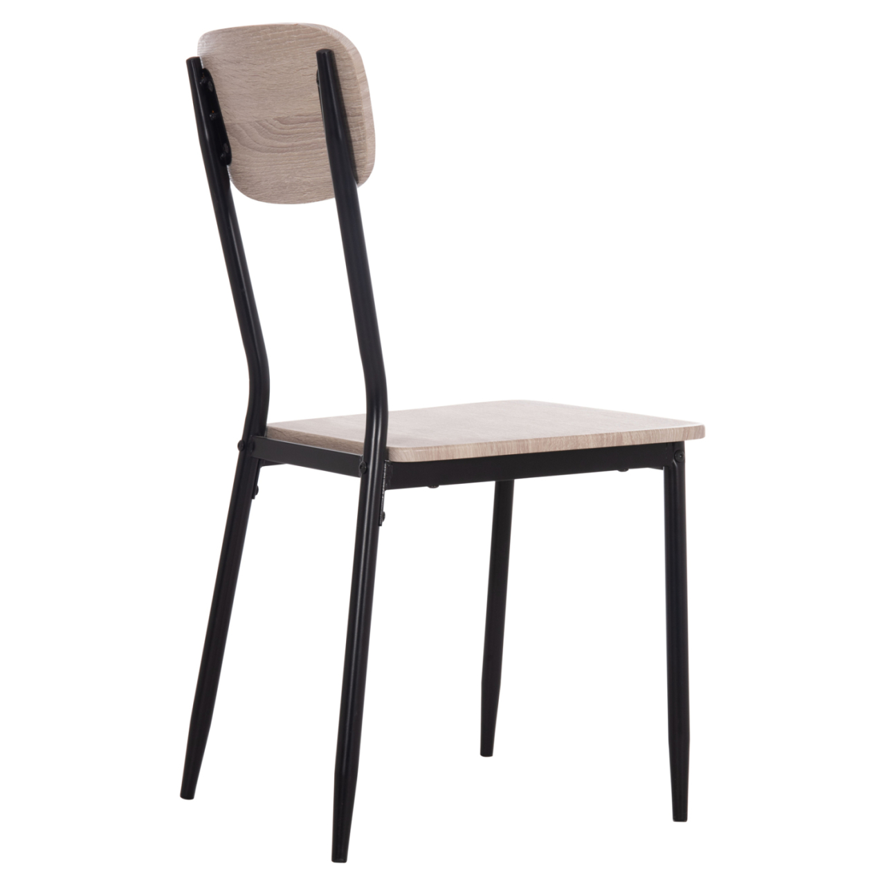 Dining chair PAGET HM8373.01 sonama with black legs 40x49x87.5H cm [5]