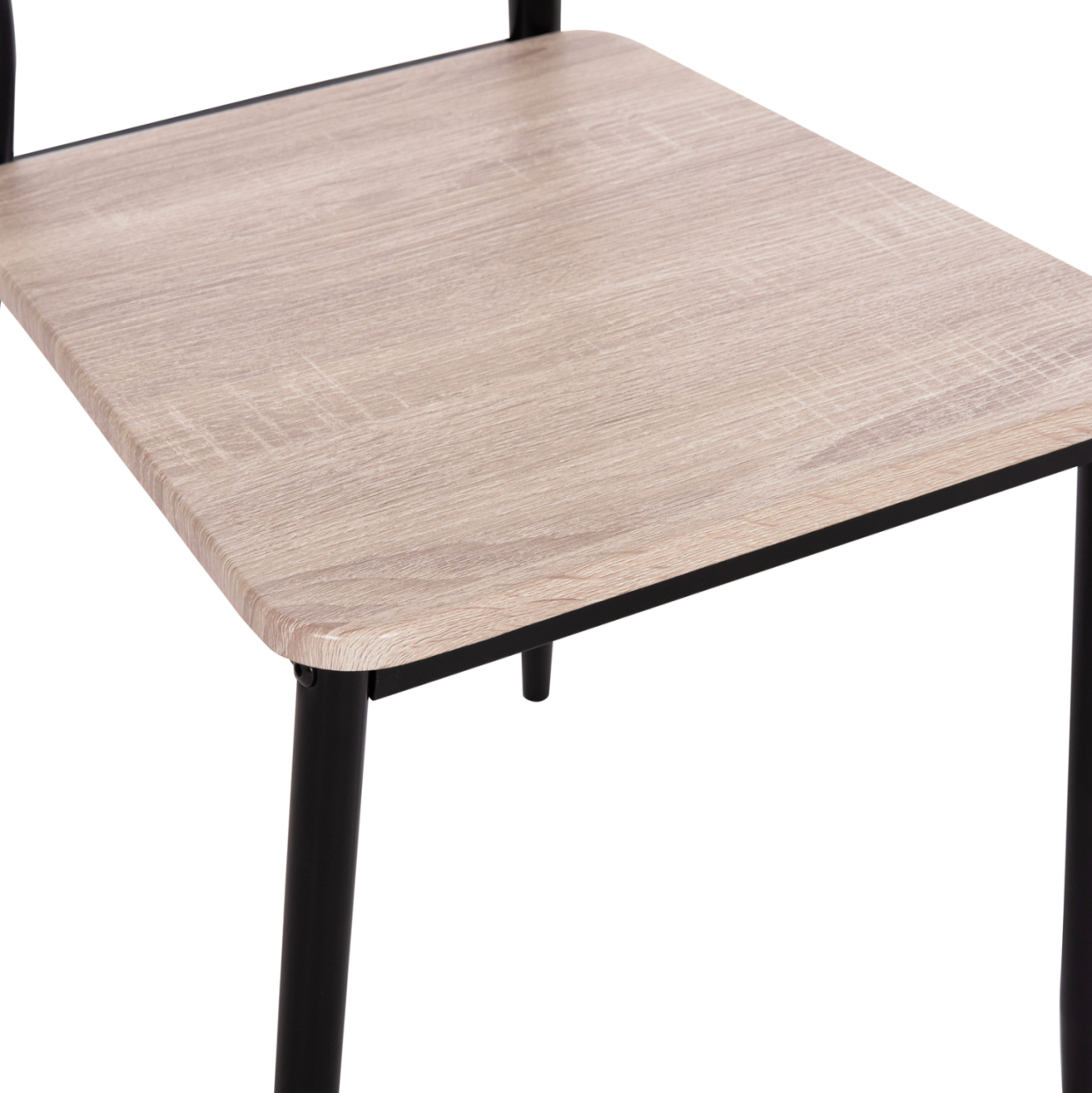 Dining chair PAGET HM8373.01 sonama with black legs 40x49x87.5H cm [9]