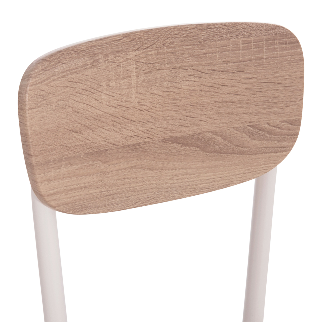 DINING CHAIR PAGET HM8373.02 SONAMA COLOR--WHITE METAL LEGS 40x49x87,5Hcm. [7]