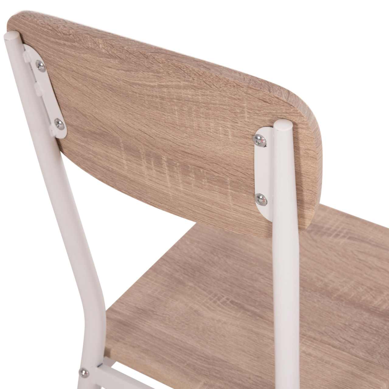 DINING CHAIR PAGET HM8373.02 SONAMA COLOR--WHITE METAL LEGS 40x49x87,5Hcm. [10]