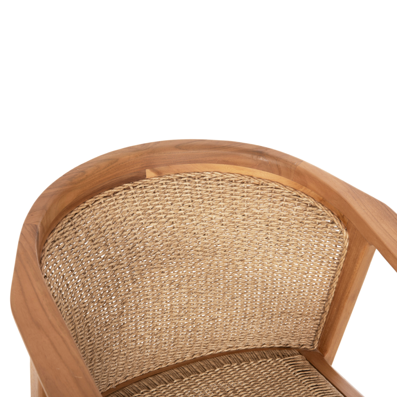 DINING CHAIR RENLY HM18239 TEAK WOOD IN NATURAL-VIRO ROPE 60x59x82Hcm [7]