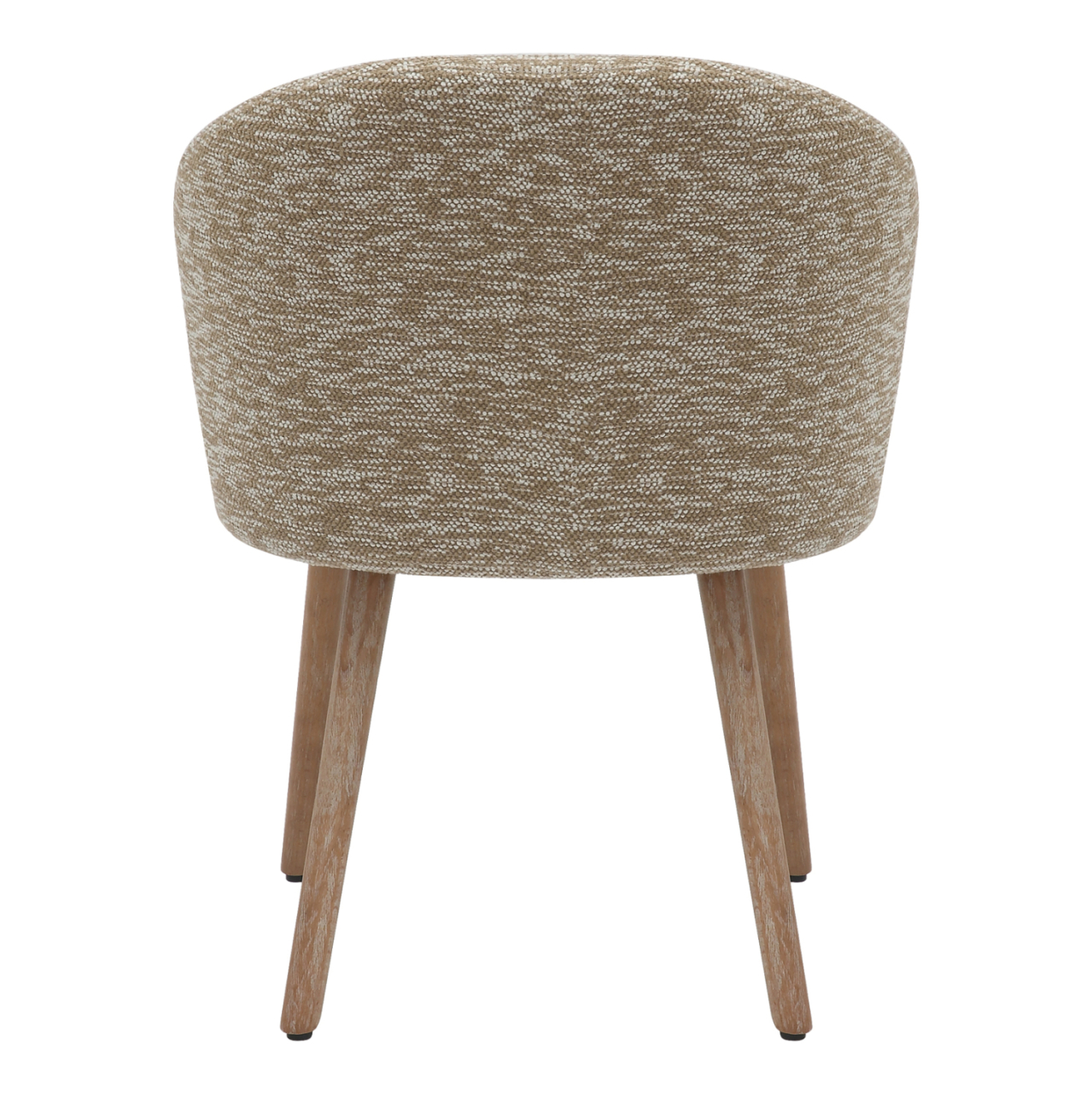DINING CHAIR RIG HM9979.01 BEECH WOOD LEGS IN WHITEWASH-BEIGE FABRIC 59x58,5x72,5Hcm. [6]