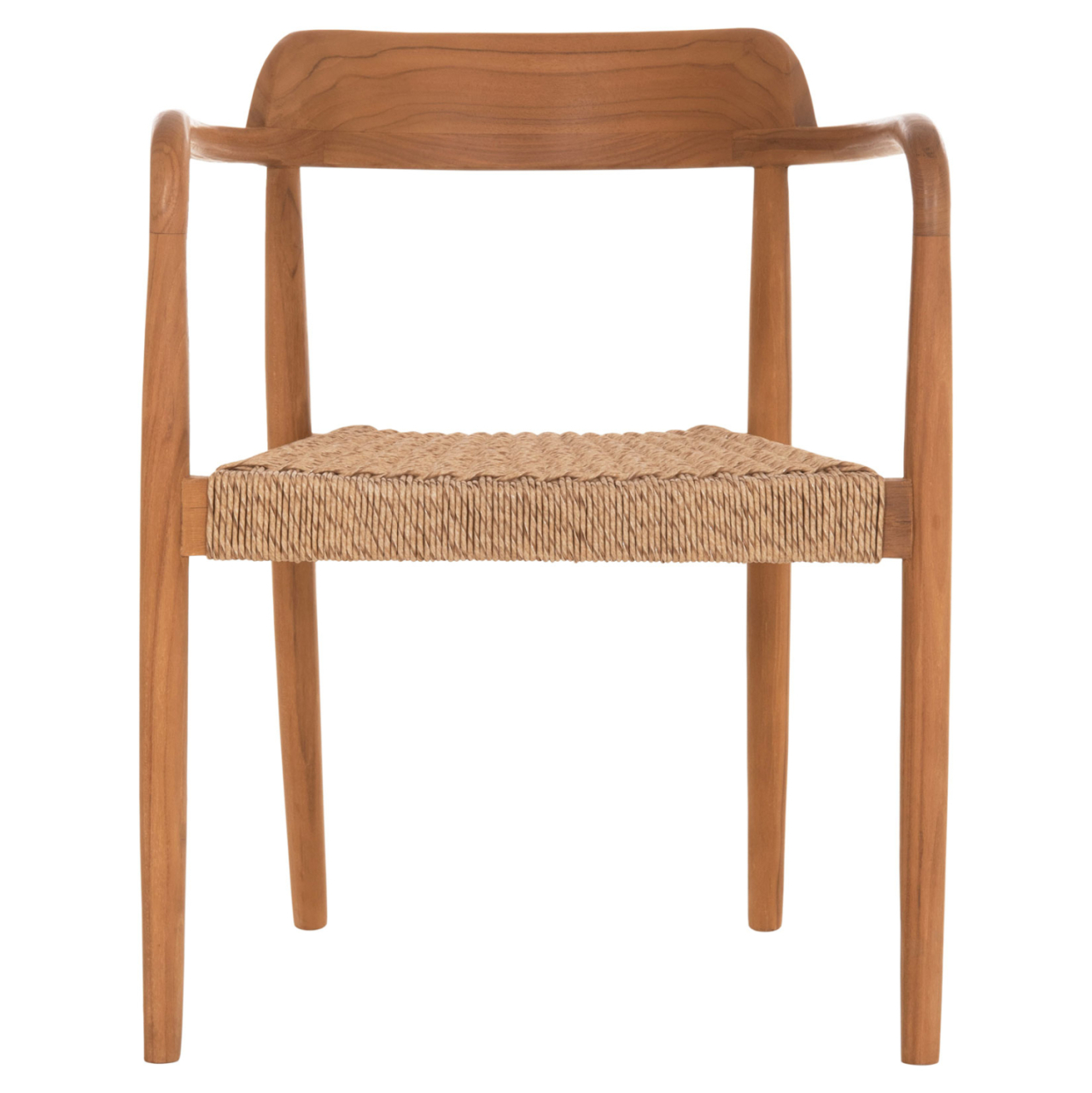 DINING CHAIR ROBBY HM18350 TEAK WOOD and VIRO ROPE IN NATURAL COLORS 55x50x71Hcm. [3]