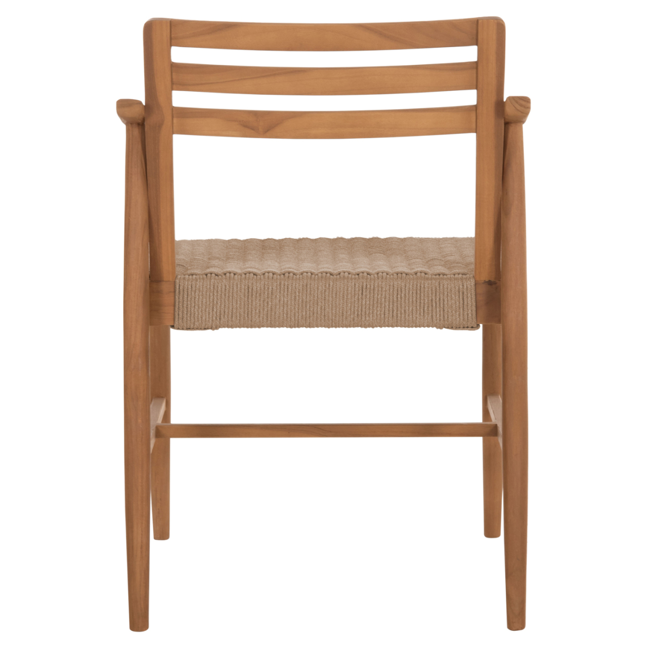 DINING CHAIR ROBIN HM18351 TEAK WOOD and VIRO ROPE IN NATURAL COLORS 53.5x60x78Hcm. [6]