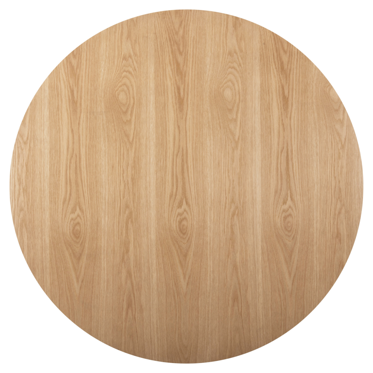 DINING ROUND TABLE DENTY HM9612.01 MDF WITH OAK VENEER-OAK COLOR Φ120x75Hcm. [7]