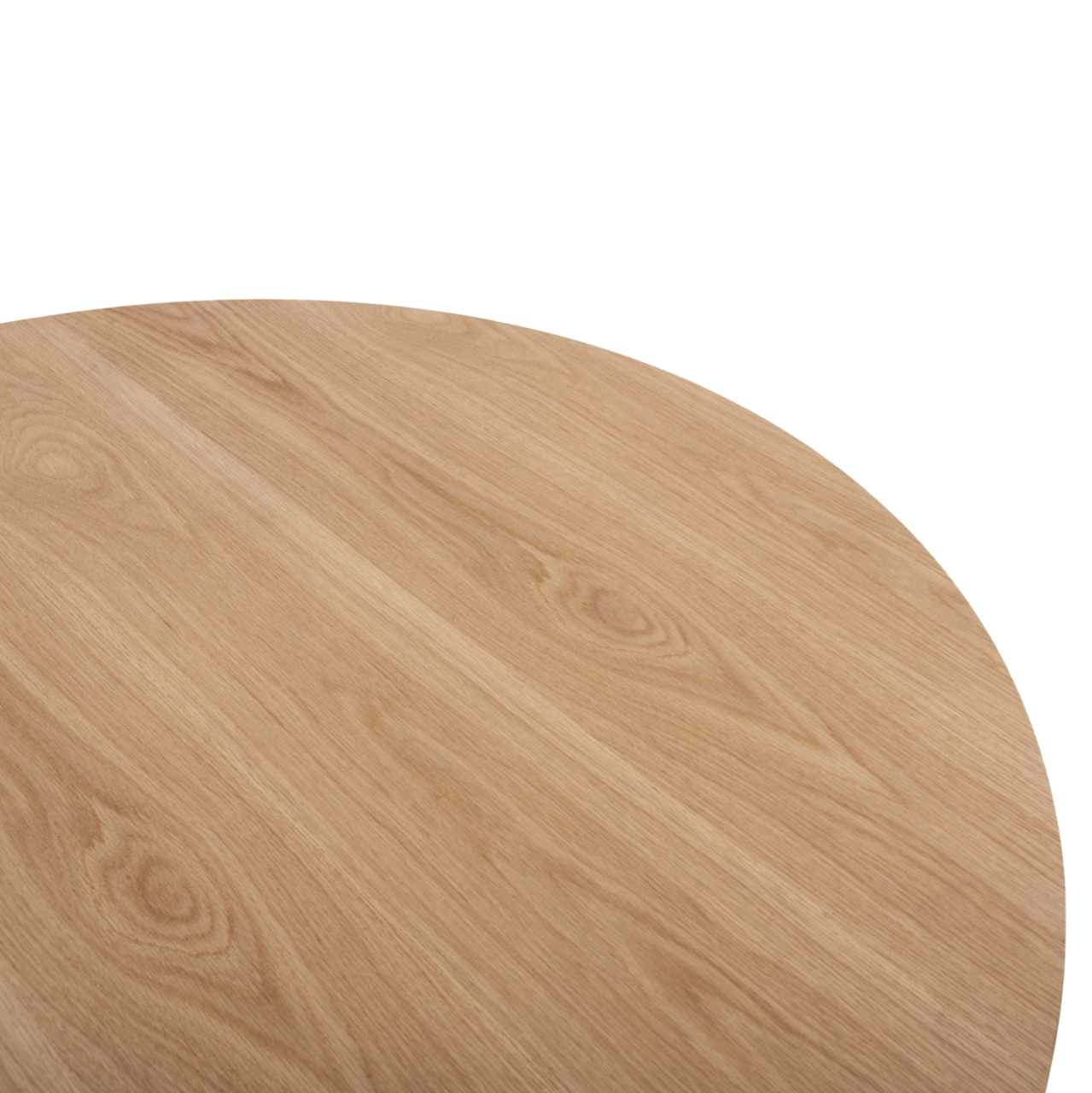 DINING ROUND TABLE DENTY HM9612.01 MDF WITH OAK VENEER-OAK COLOR Φ120x75Hcm. [6]
