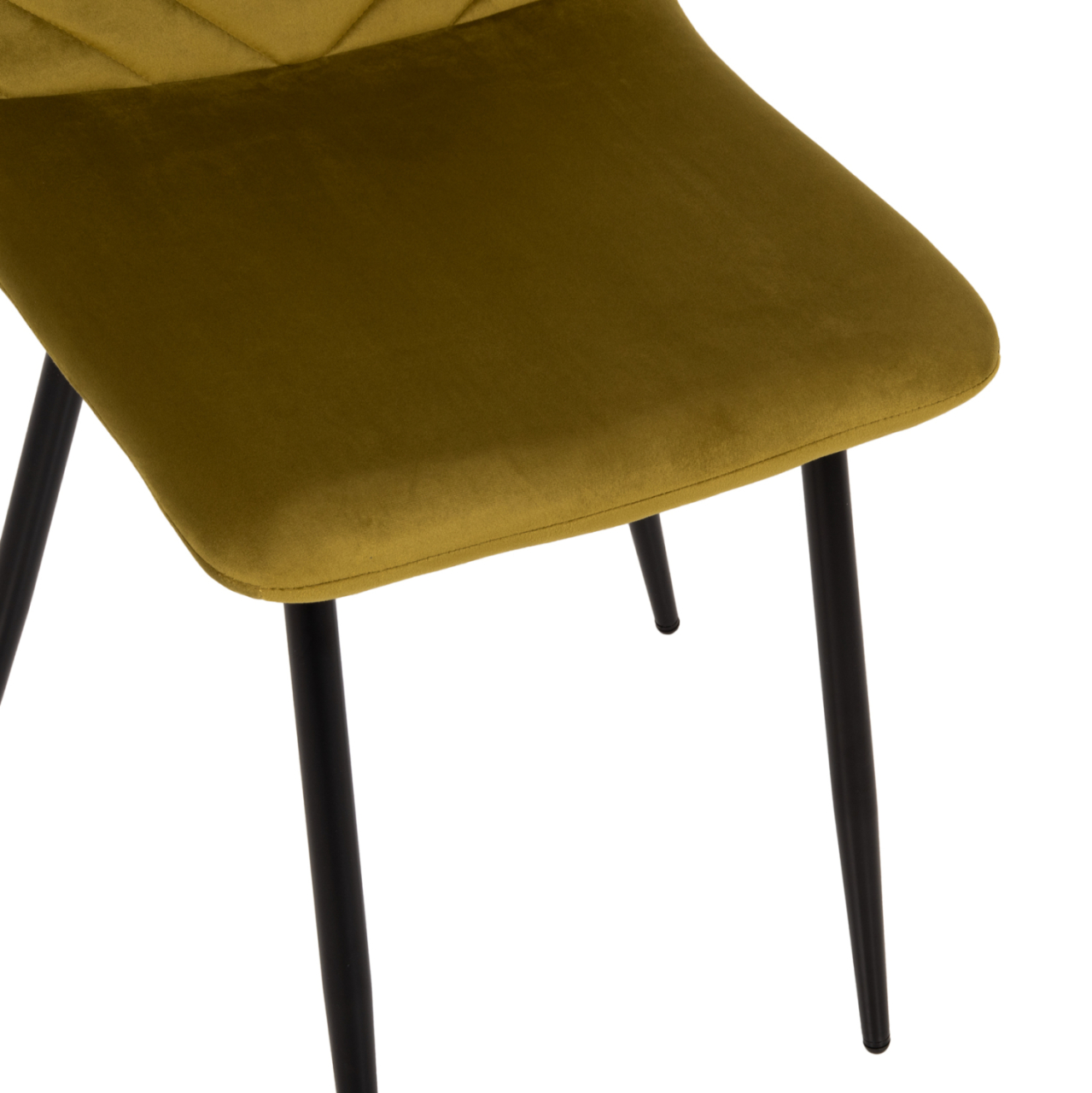 DINING SET 5PCS BROLIN HM10866 ROUND TABLE and 4 DINING CHAIRS IN OLIVE GREEN [6]