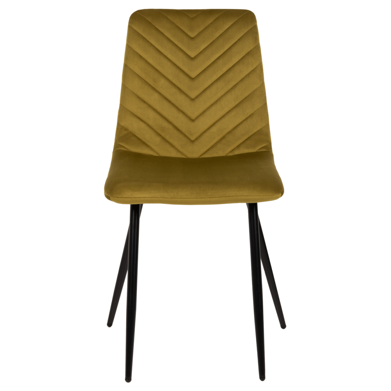 DINING SET 5PCS BROLIN HM10866 ROUND TABLE and 4 DINING CHAIRS IN OLIVE GREEN [4]