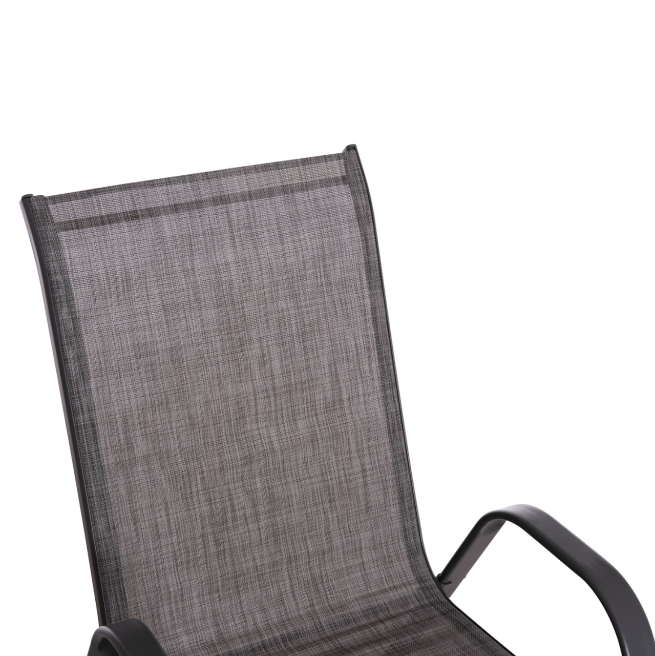 DINING SET 5PCS HM5193.01-METALLIC IN GREY-4 CHAIRS and TABLE 110X60cm. [7]