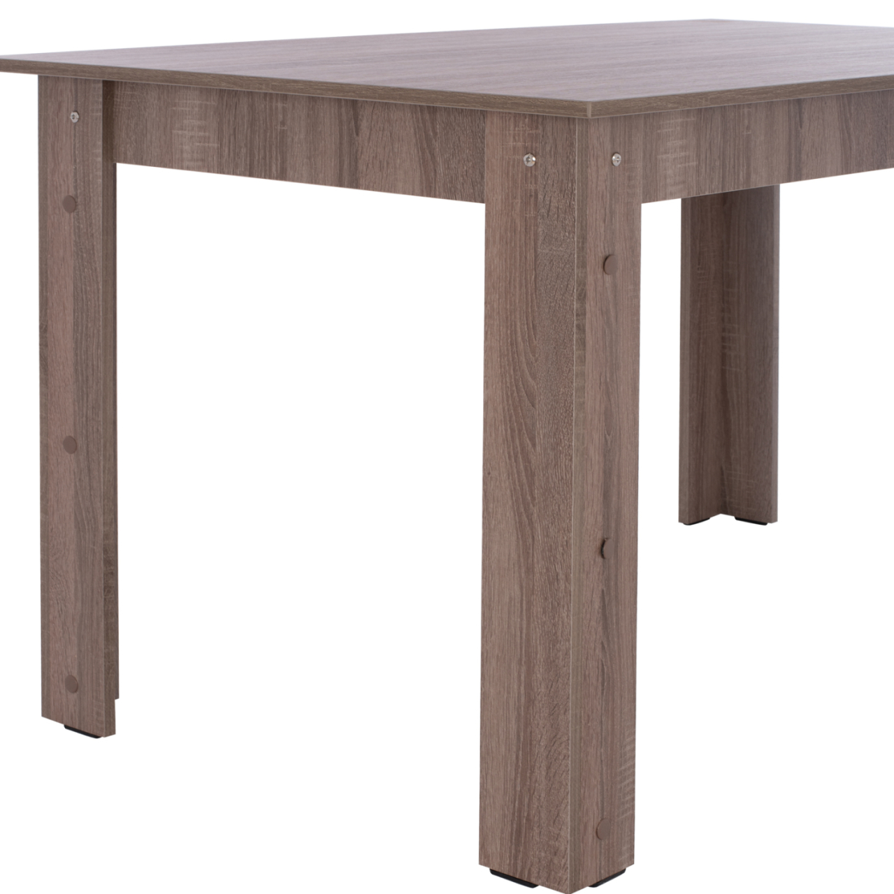 DINING SET 5PCS KELVIN HM10886.05 MELAMINE IN SONAMA OAK--BLACK VELVET [9]