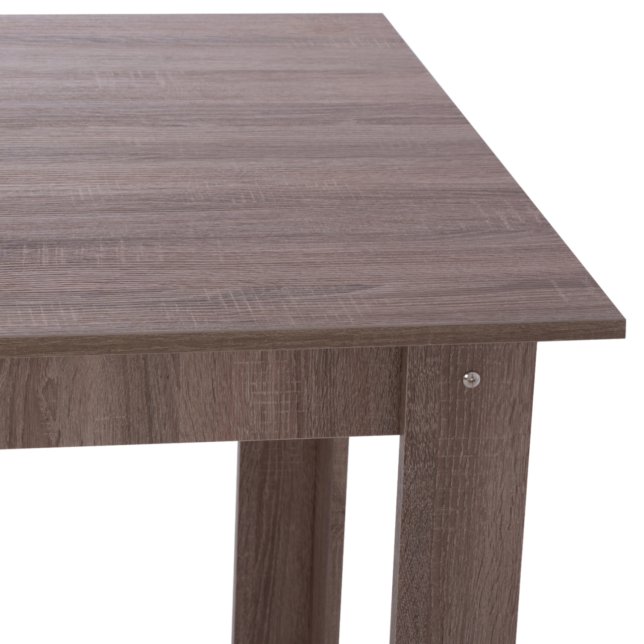DINING SET 5PCS KELVIN HM10886.05 MELAMINE IN SONAMA OAK--BLACK VELVET [8]