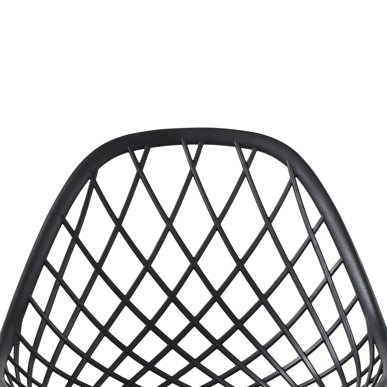 DINING SET 5PCS LIO HM21175 MDF TOP and POLYPROPYLENE IN BLACK [5]