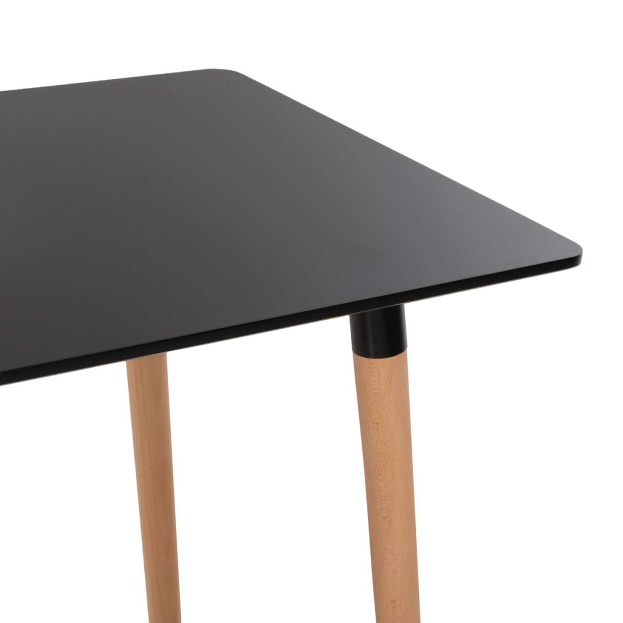 DINING SET 5PCS LIO HM21175 MDF TOP and POLYPROPYLENE IN BLACK [7]