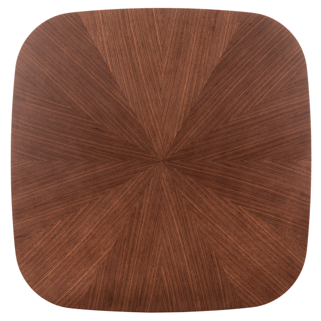 DINING SET 9PCS RINER HM10959.03 MDF IN WALNUT VENEER--TAUPE FABRIC [8]
