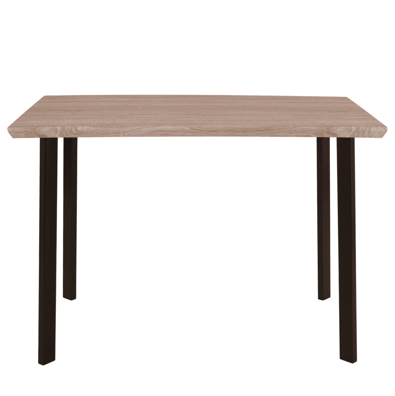 Dining Table 110x70 sonama with black legs HM8333 [3]