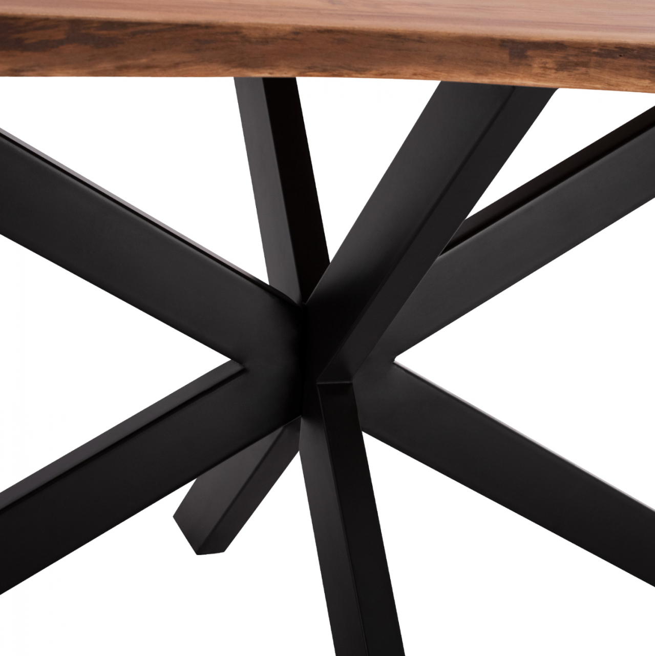 Dining Table 160x90x77 Montana Superior 3.5 thickness Solid Acacia HM8481.11 [4]