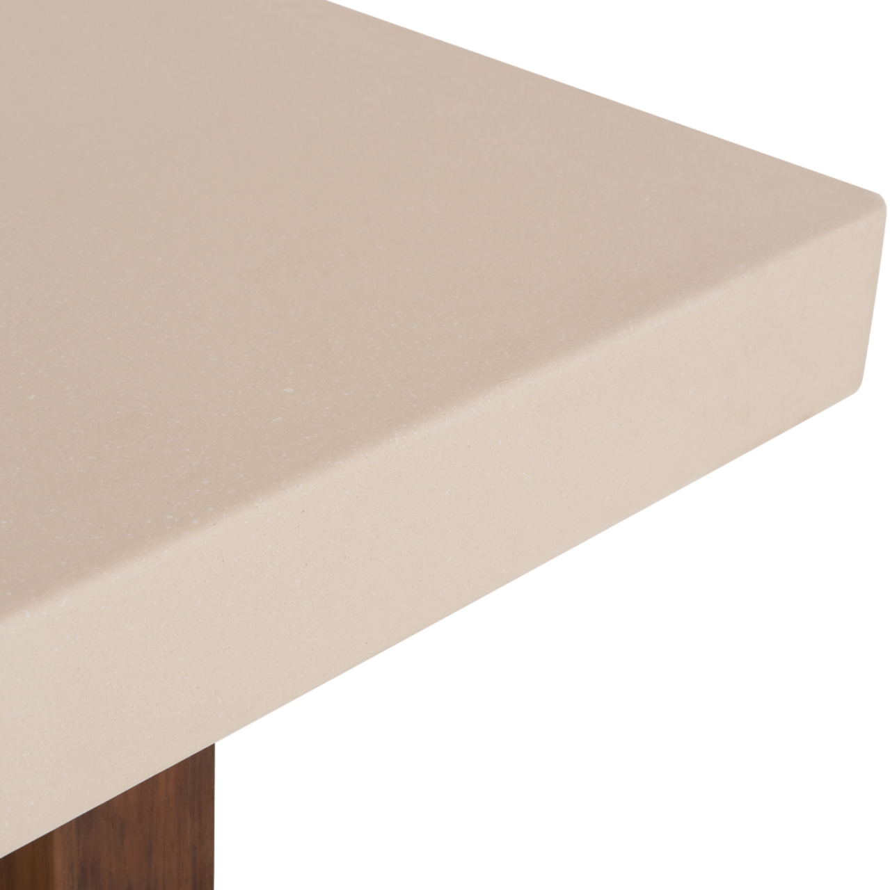 DINING TABLE ASTOR HM6572.02 BEIGE FIBER CEMENT TOP--ACACIA WOOD LEGS 240x100x75Hcm [10]