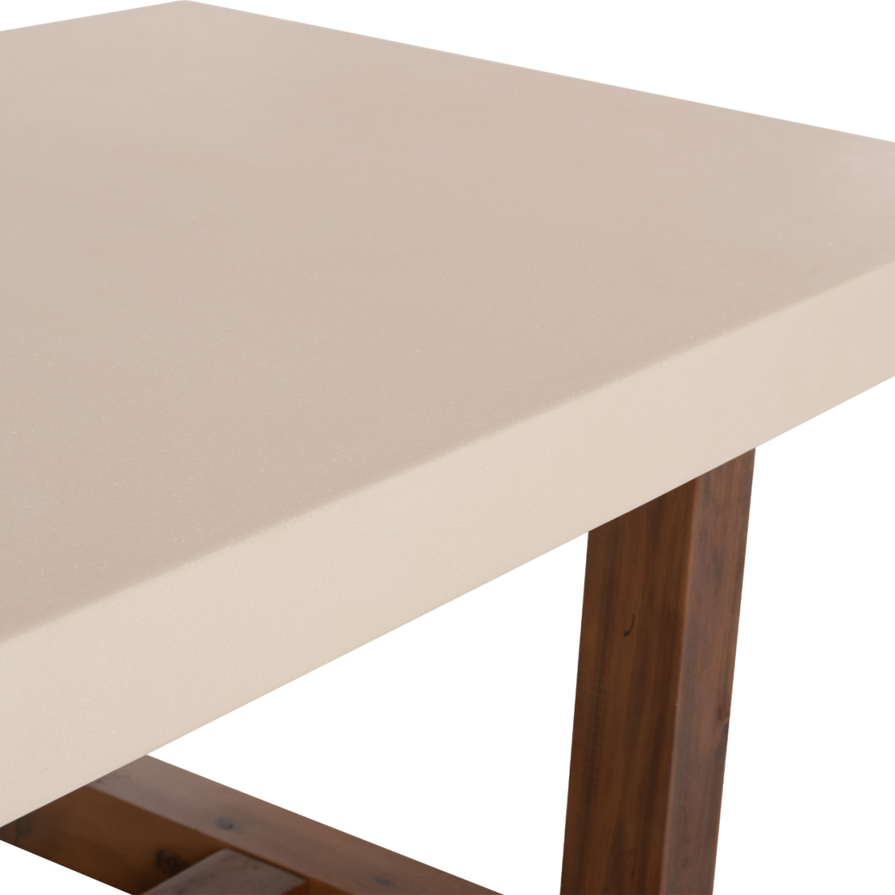 DINING TABLE ASTOR HM6572.02 BEIGE FIBER CEMENT TOP--ACACIA WOOD LEGS 240x100x75Hcm [7]