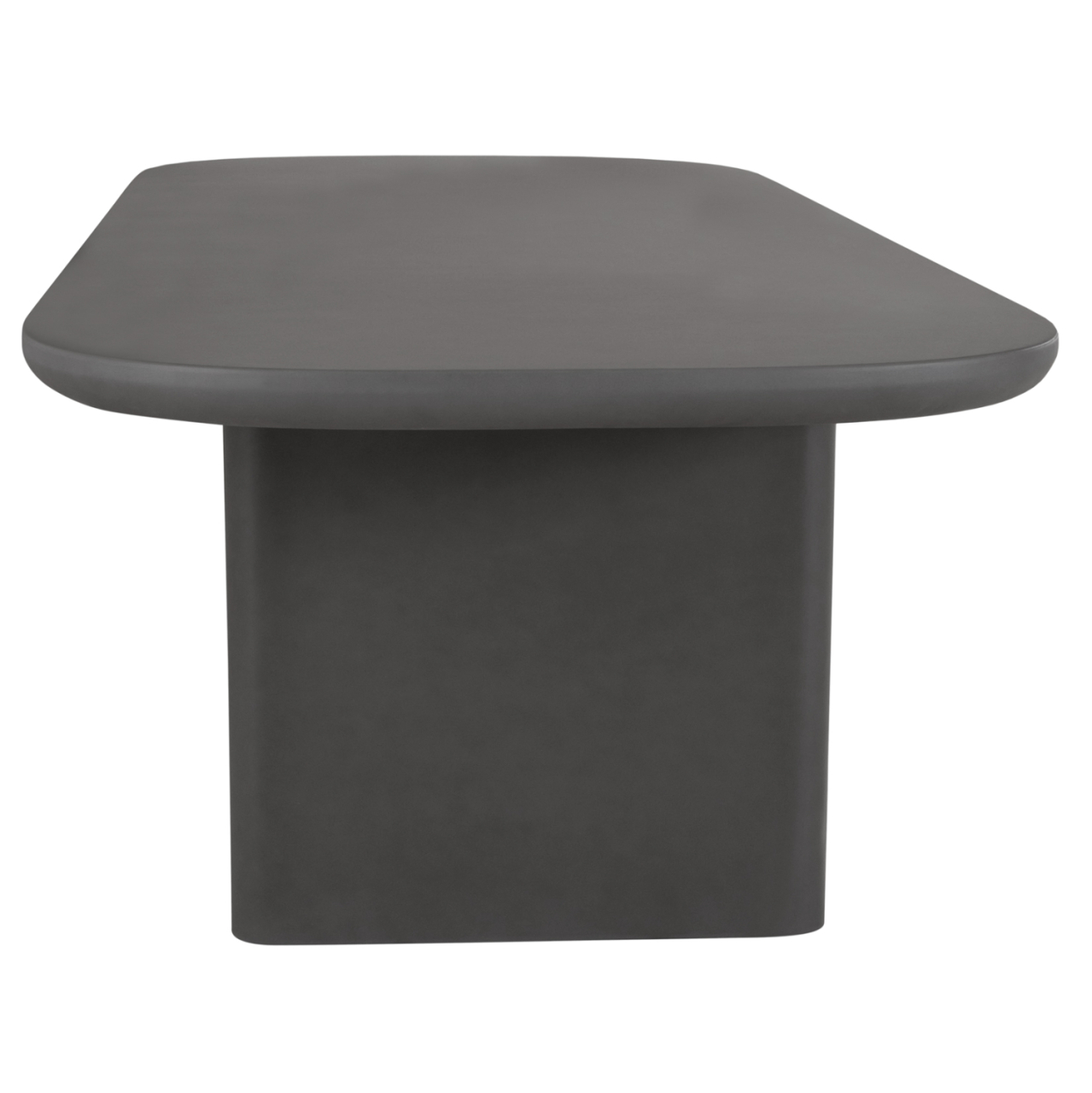 DINING TABLE AZAMI HM6601.01 GREY FIBER CEMENT 300x112x75Hcm [5]