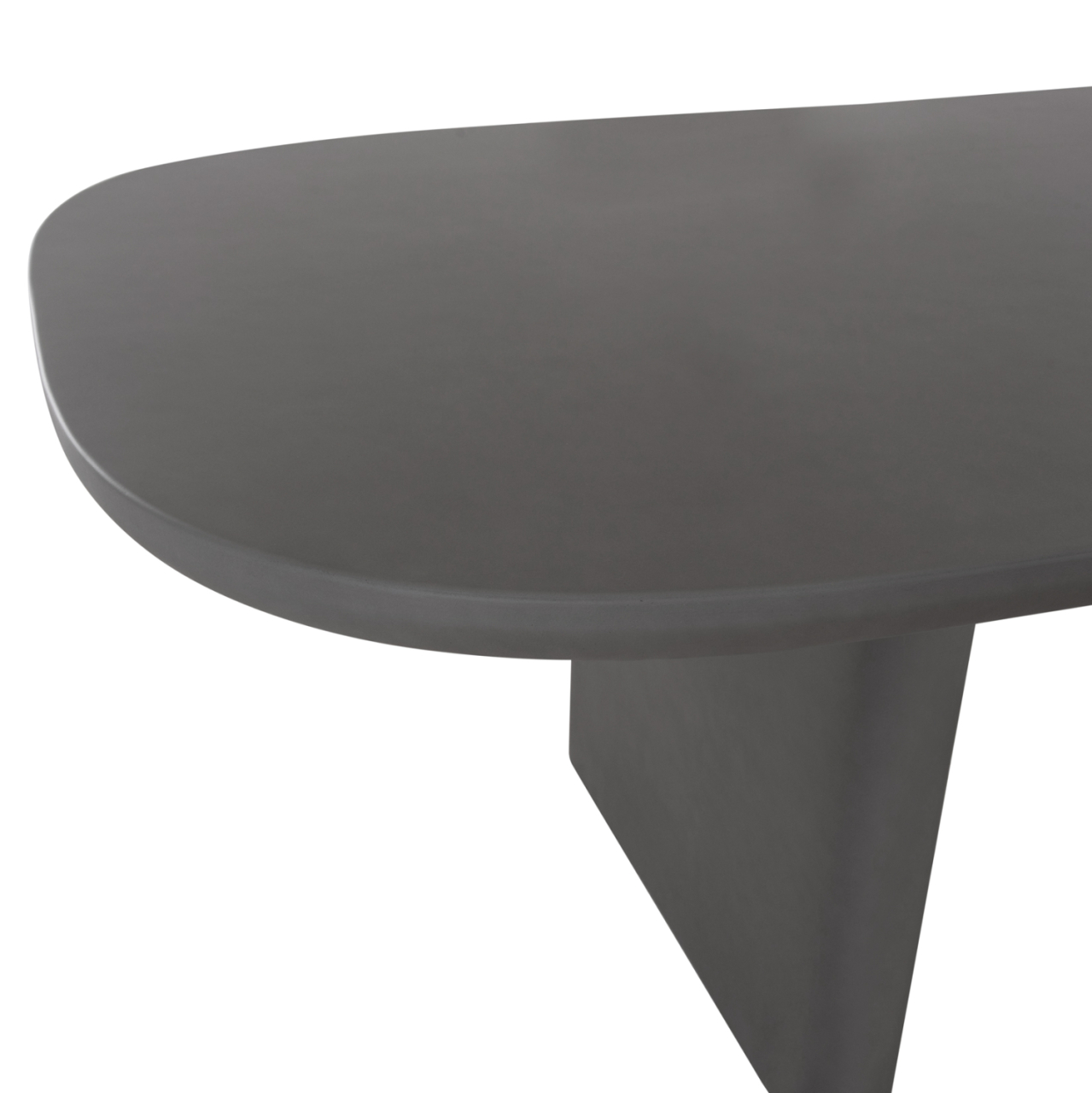 DINING TABLE AZAMI HM6601.01 GREY FIBER CEMENT 300x112x75Hcm [8]