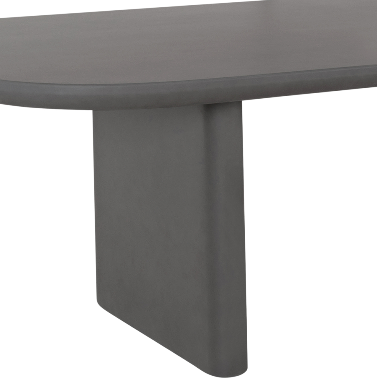 DINING TABLE AZAMI HM6601.01 GREY FIBER CEMENT 300x112x75Hcm [9]