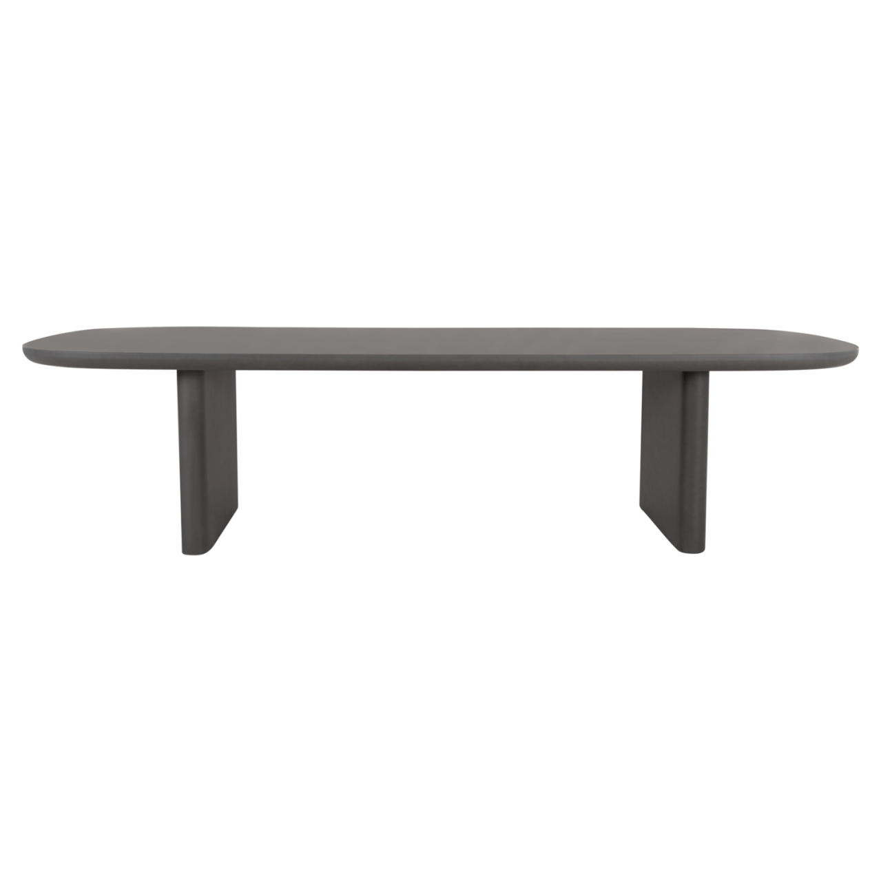 DINING TABLE AZAMI HM6601.01 GREY FIBER CEMENT 300x112x75Hcm [3]