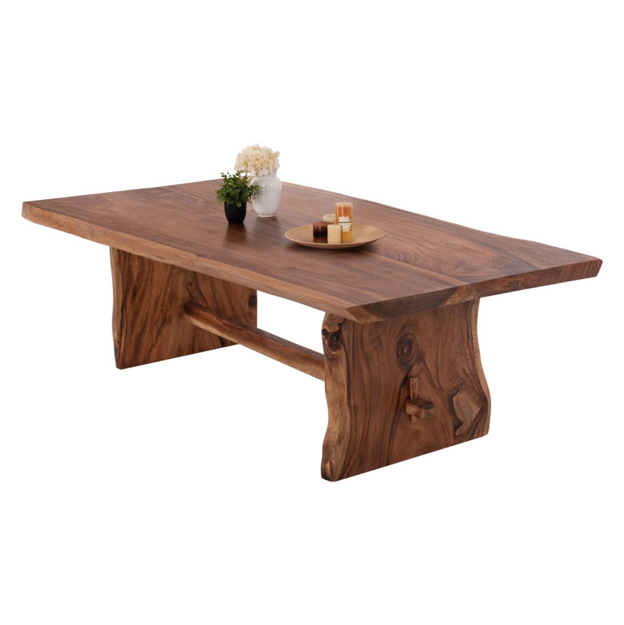 DINING TABLE EGON HM9489 SOLID SUAR WOOD 240X120X77Hcm. [4]