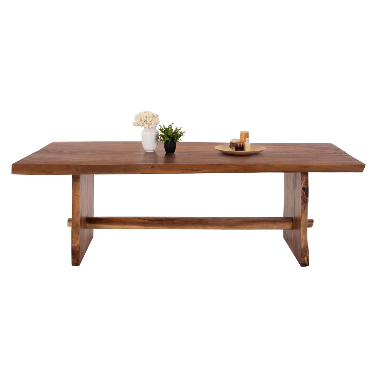 DINING TABLE EGON HM9489 SOLID SUAR WOOD 240X120X77Hcm. [3]