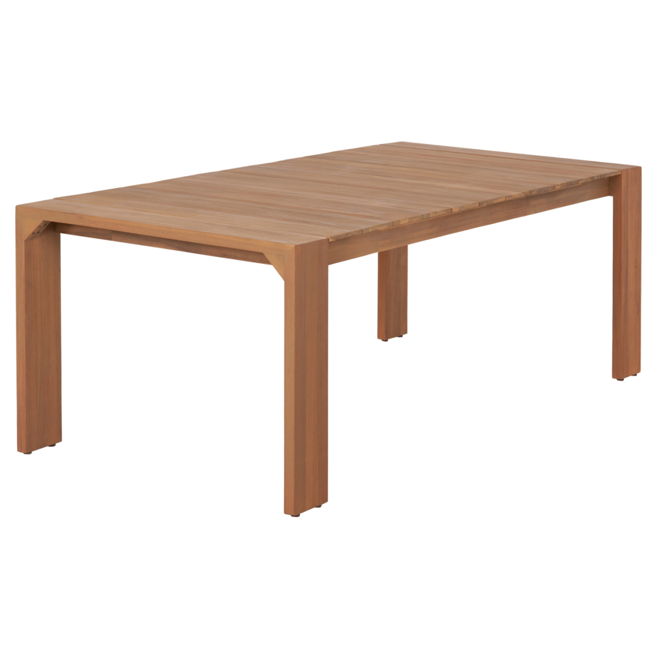 DINING TABLE FILEM HM6450 ACACIA WOOD IN LIGHT NATURAL WOOD 220x100x77Hcm. [4]