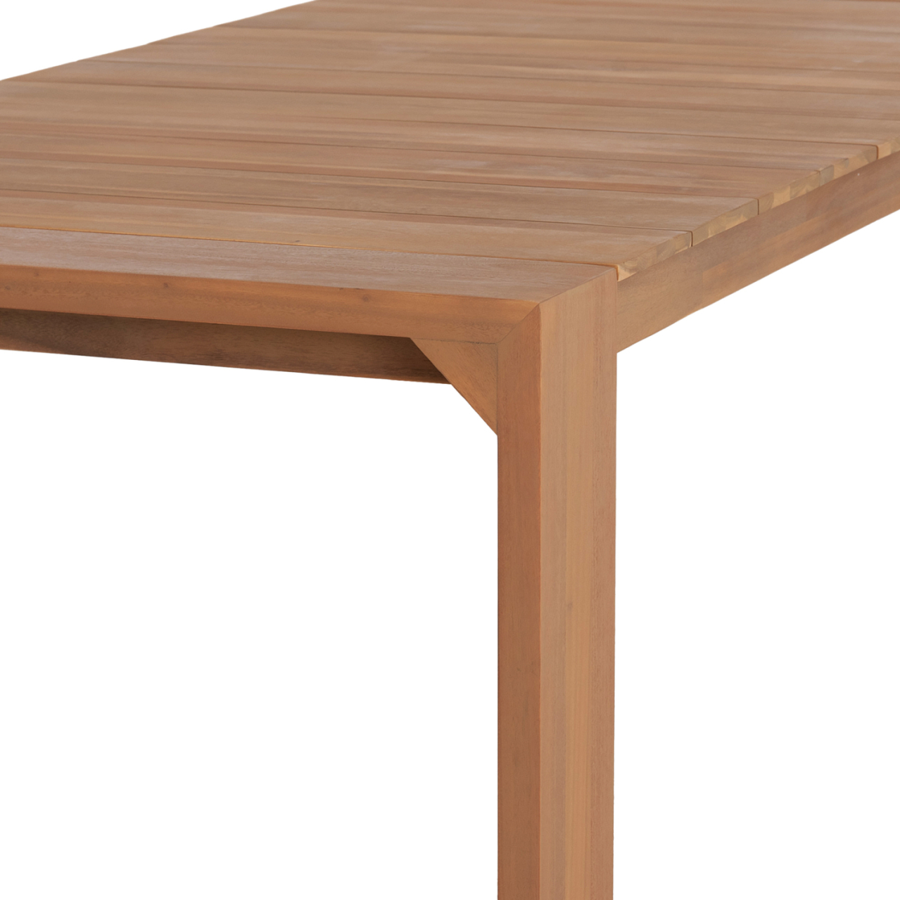 DINING TABLE FILEM HM6450 ACACIA WOOD IN LIGHT NATURAL WOOD 220x100x77Hcm. [6]