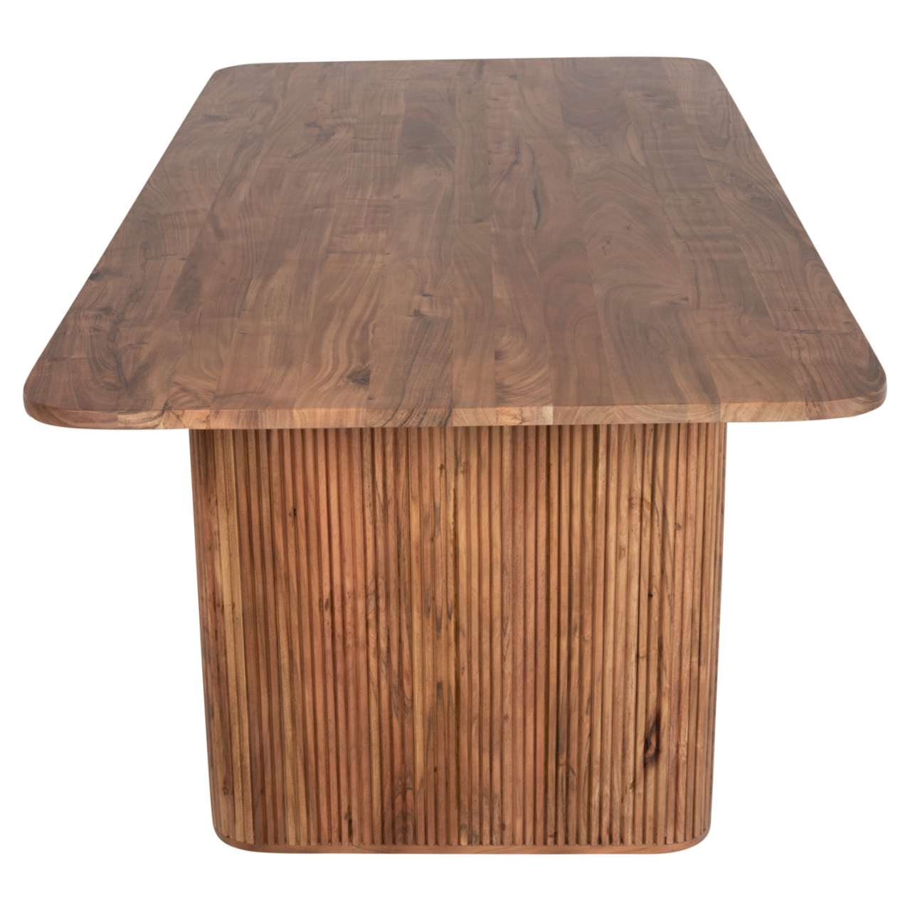 DINING TABLE GROOT HM9683 SOLID ACACIA WOOD IN NATURAL 200,5x100x72Hcm. [7]