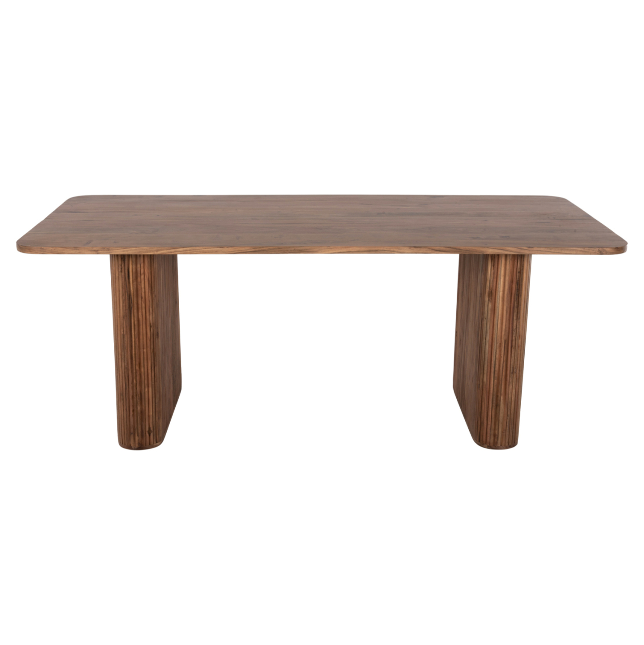 DINING TABLE GROOT HM9683 SOLID ACACIA WOOD IN NATURAL 200,5x100x72Hcm. [3]