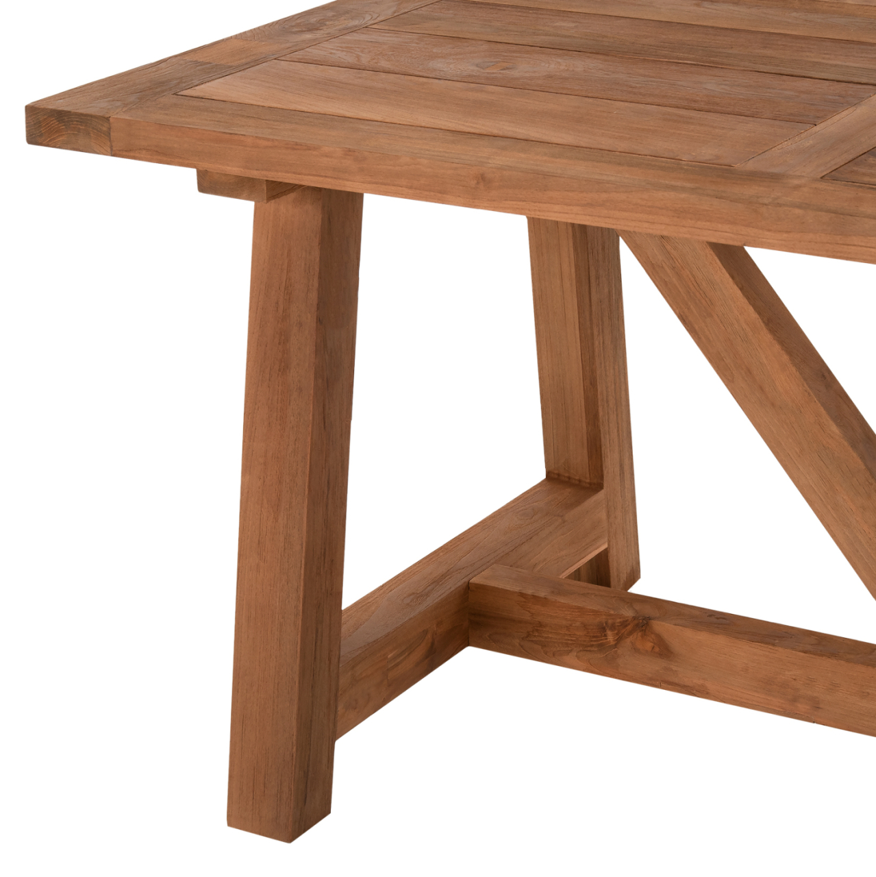 DINING TABLE HM7922 RECYCLED TEAK IN NATURAL COLOR 200X100X75Hcm. [5]