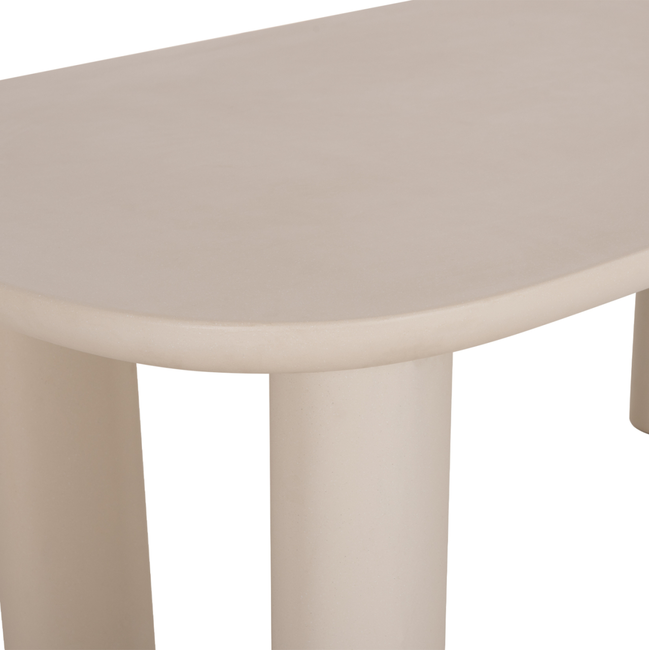 DINING TABLE KIORA HM6597.02 BEIGE FIBER CEMENT 200x100x76Hcm. [6]