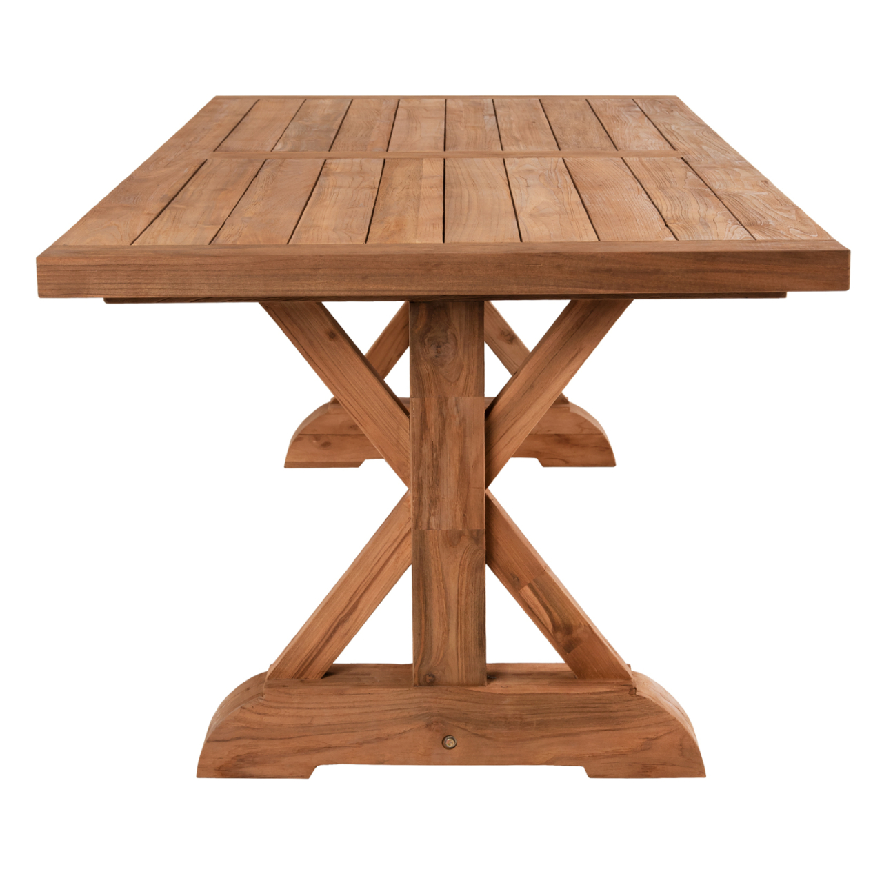 DINING TABLE KRONOS HM9535 RECYCLED TEAK WOOD IN NATURAL COLOR 200x90x75Hcm. [5]