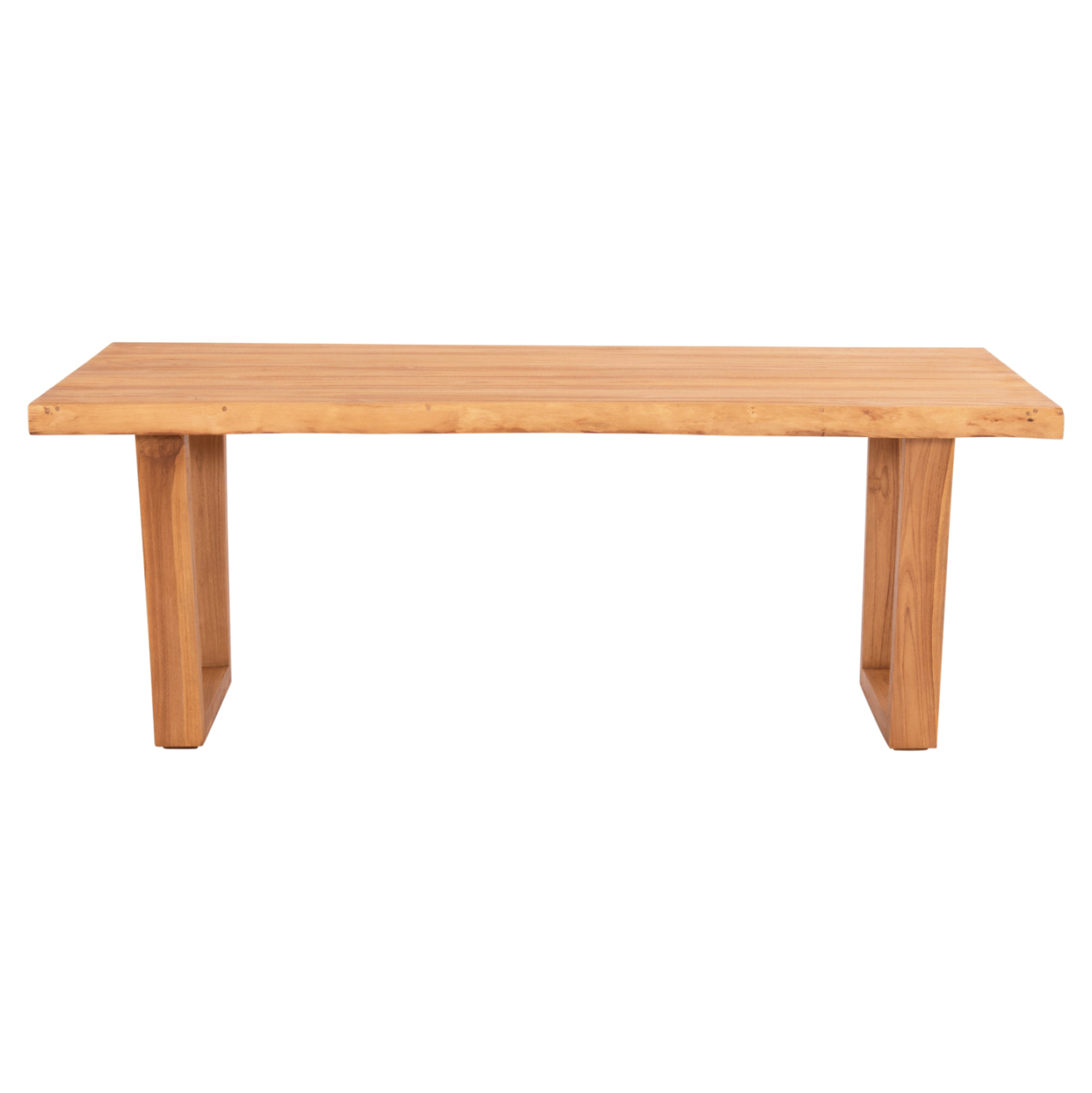DINING TABLE LEOPOLD HM9933.01 SOLID TEAK WOOD- NATURAL COLOR 200.5x107x76Hcm. [3]
