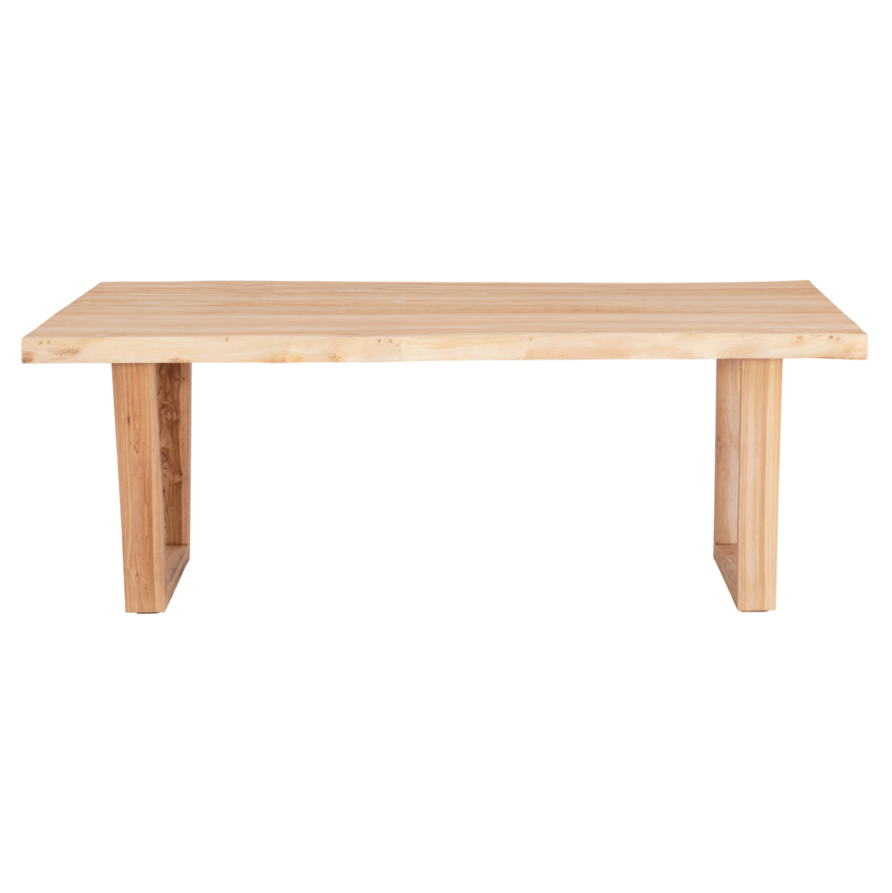 DINING TABLE LEOPOLD HM9933.02 SOLID TEAK WOOD-LIGHT NATURAL COLOR 200,5x107x76Hcm. [3]