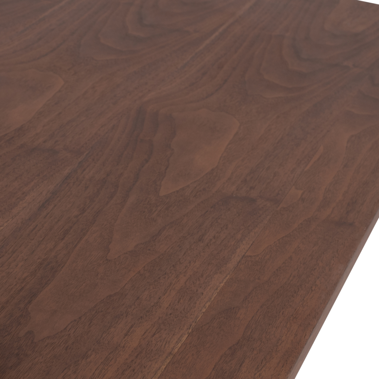 DINING TABLE MANDY HM9303.02 MDF TOP WITH WALNUT WOOD VENEER METAL LEGS 220x90x75H [10]