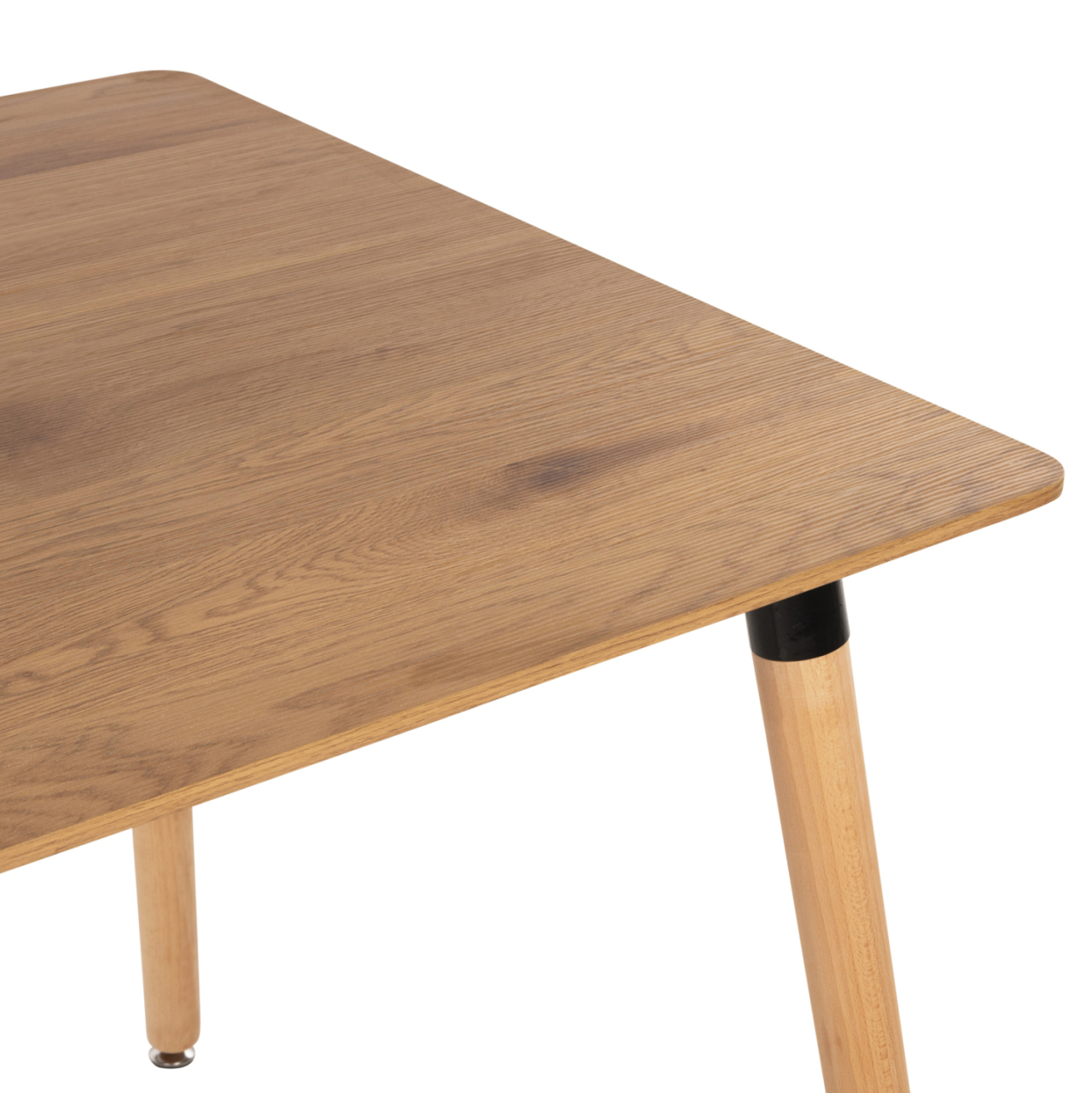 DINING TABLE MINIMAL HM0057.04 MDF TABLETOP IN NATURAL COLOR-BEECH WOOD LEGS IN NATURAL 80Χ80Χ74Hcm. [5]