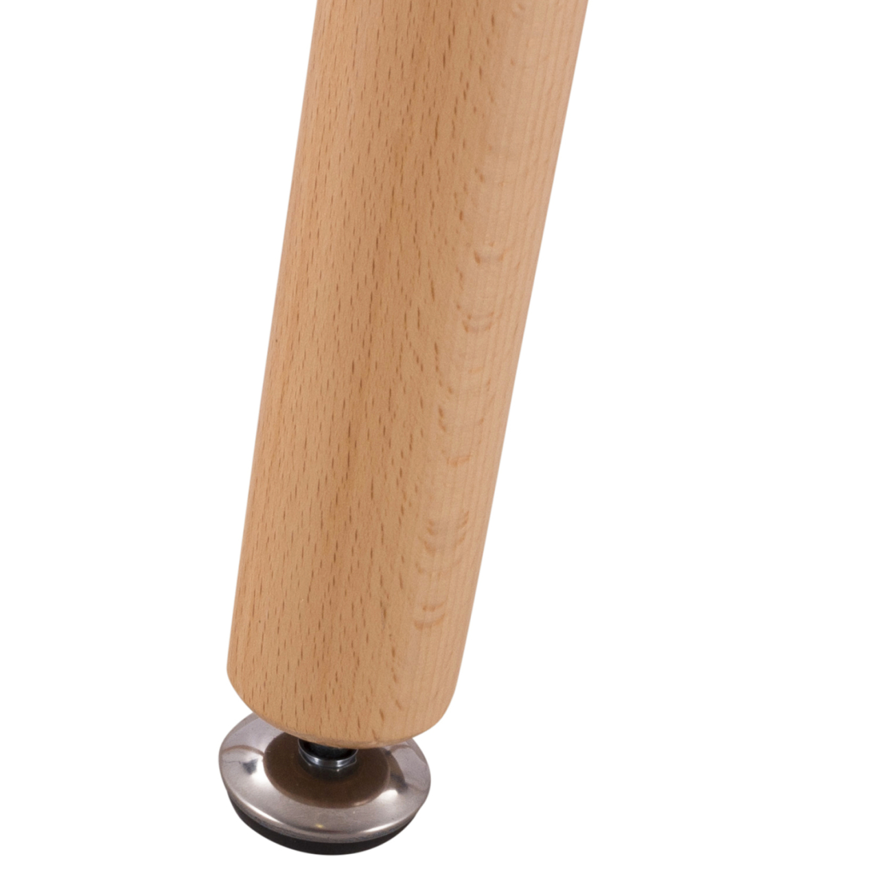 Dining Table Minimal HM008.04 natural, wooden legs BEECH, 120x80x73cm [7]