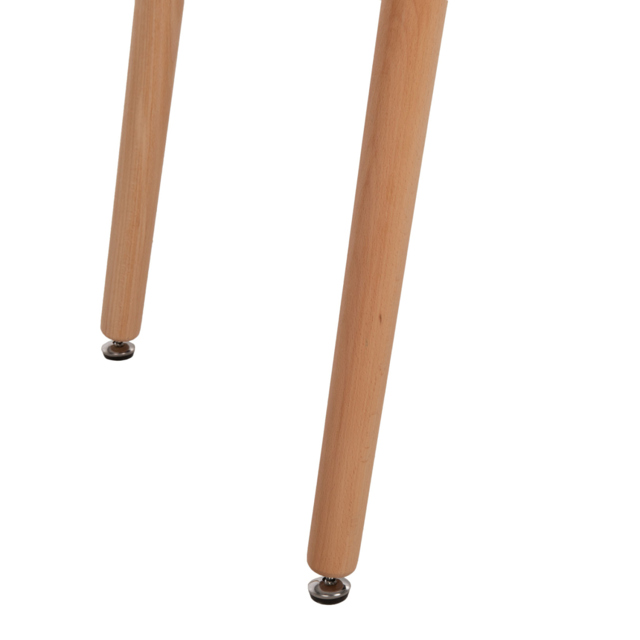 DINING TABLE MINIMAL HM8581.01 WHITE MDF-BEECH WOOD LEGS IN NATURAL COLOR 120Χ60X74Hcm. [6]