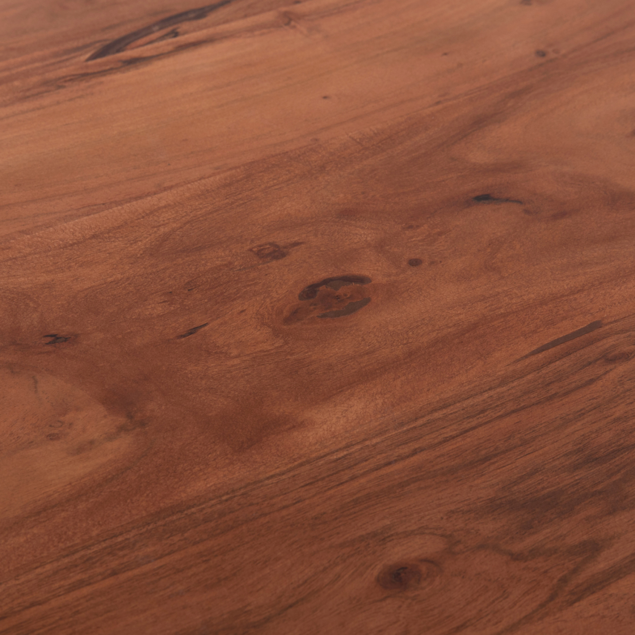 DINING TABLE MONTANA HM8336.12 ACACIA WOOD-4cm TOP THICKNESS--WHITE LEGS 160x90x77Hcm. [9]