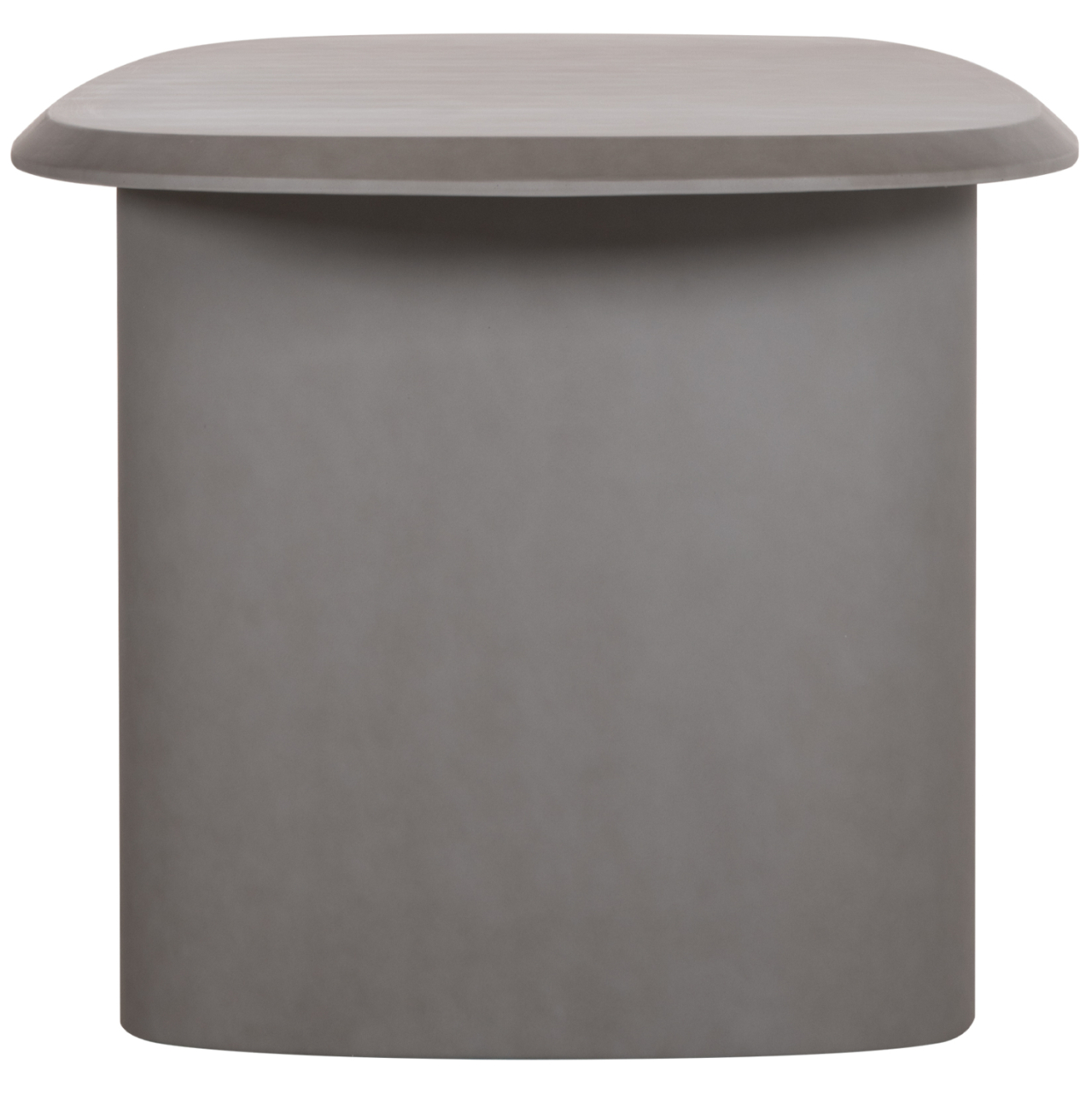 DINING TABLE OVAL GLEN HM6598.01 FIBER CEMENT IN GREY 260x95x75Hcm [4]