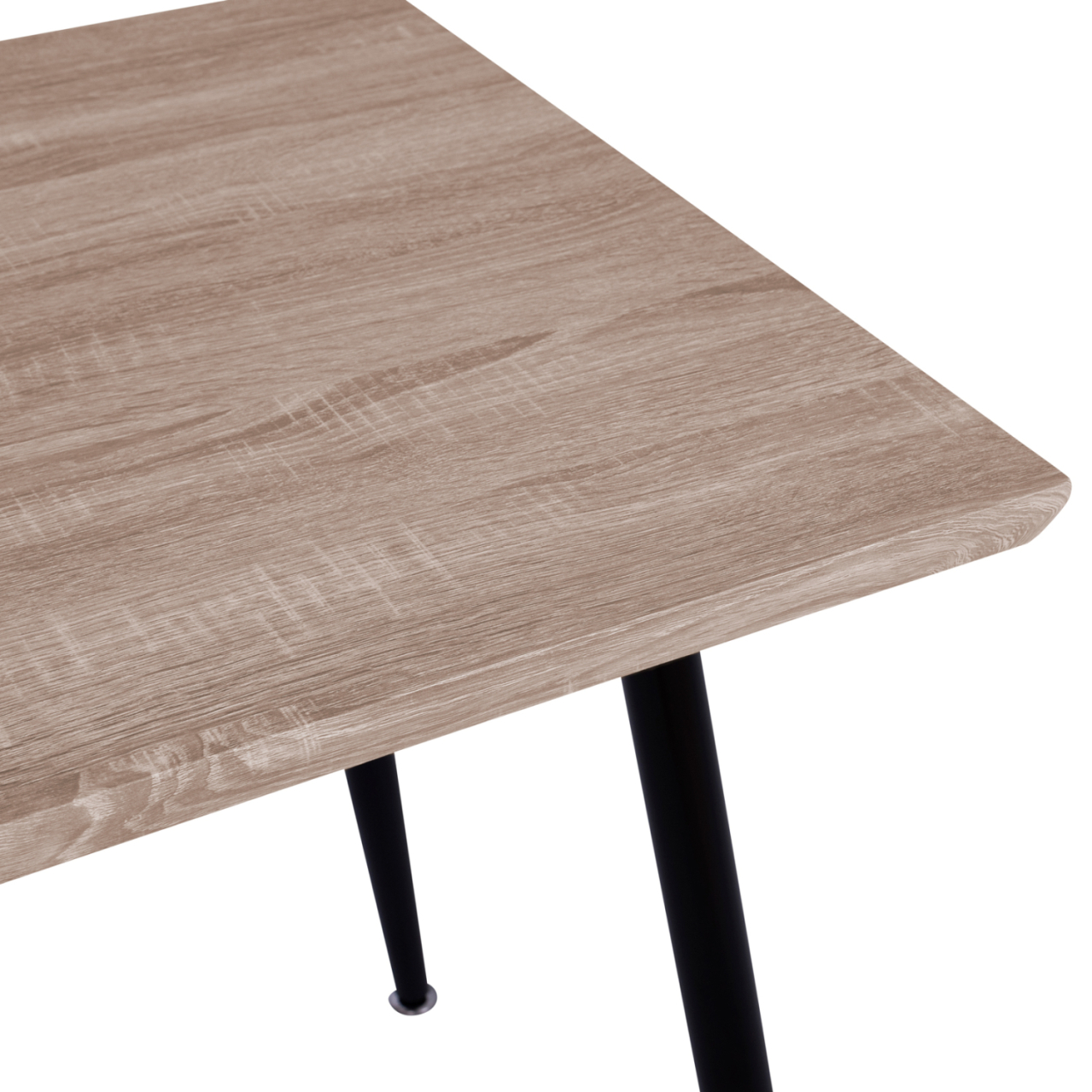 Dining Table PALOMA HM8334.01, 120x70x76,5-sonoma, black legs [4]