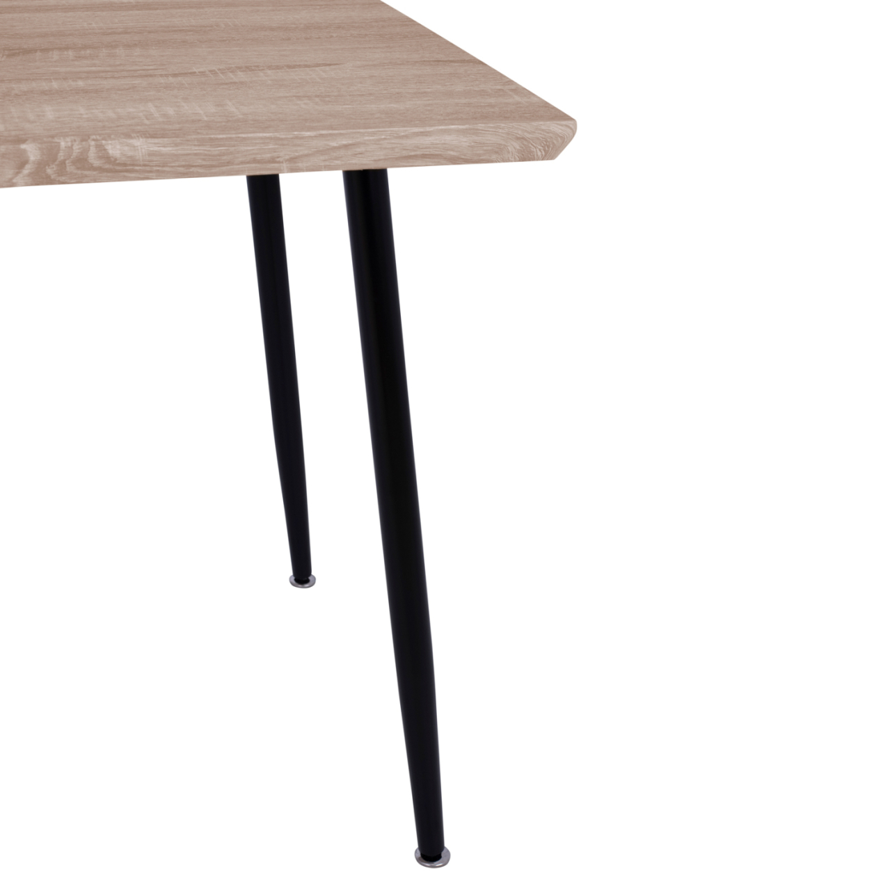 Dining Table PALOMA HM8334.01, 120x70x76,5-sonoma, black legs [5]