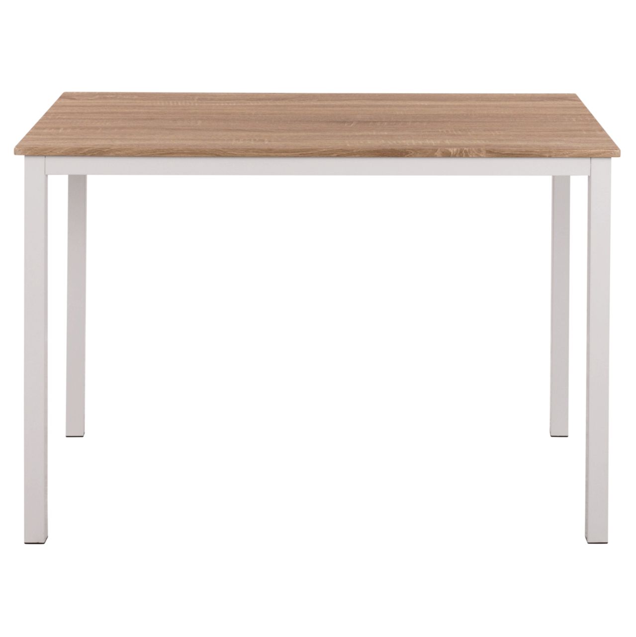 Dining Table PANYA HM8332.02, 110x70x76,Sonoma,white legs [3]