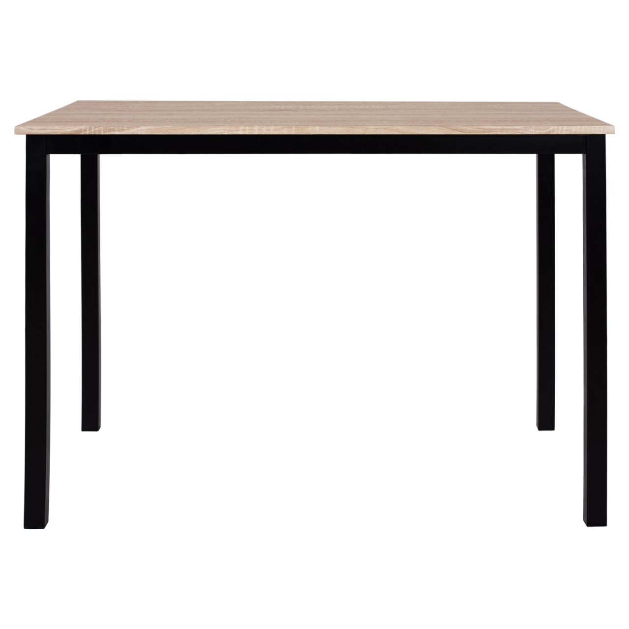 Dining Table PANYA HM8332, 110x70x76, sonoma, black legs [3]
