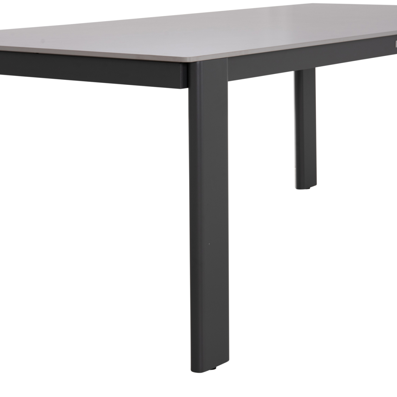 DINING TABLE PUNDER HM6483.01 ALUMINUM IN GREY--SINTERED STONE TOP 220x100x76Hcm. [10]